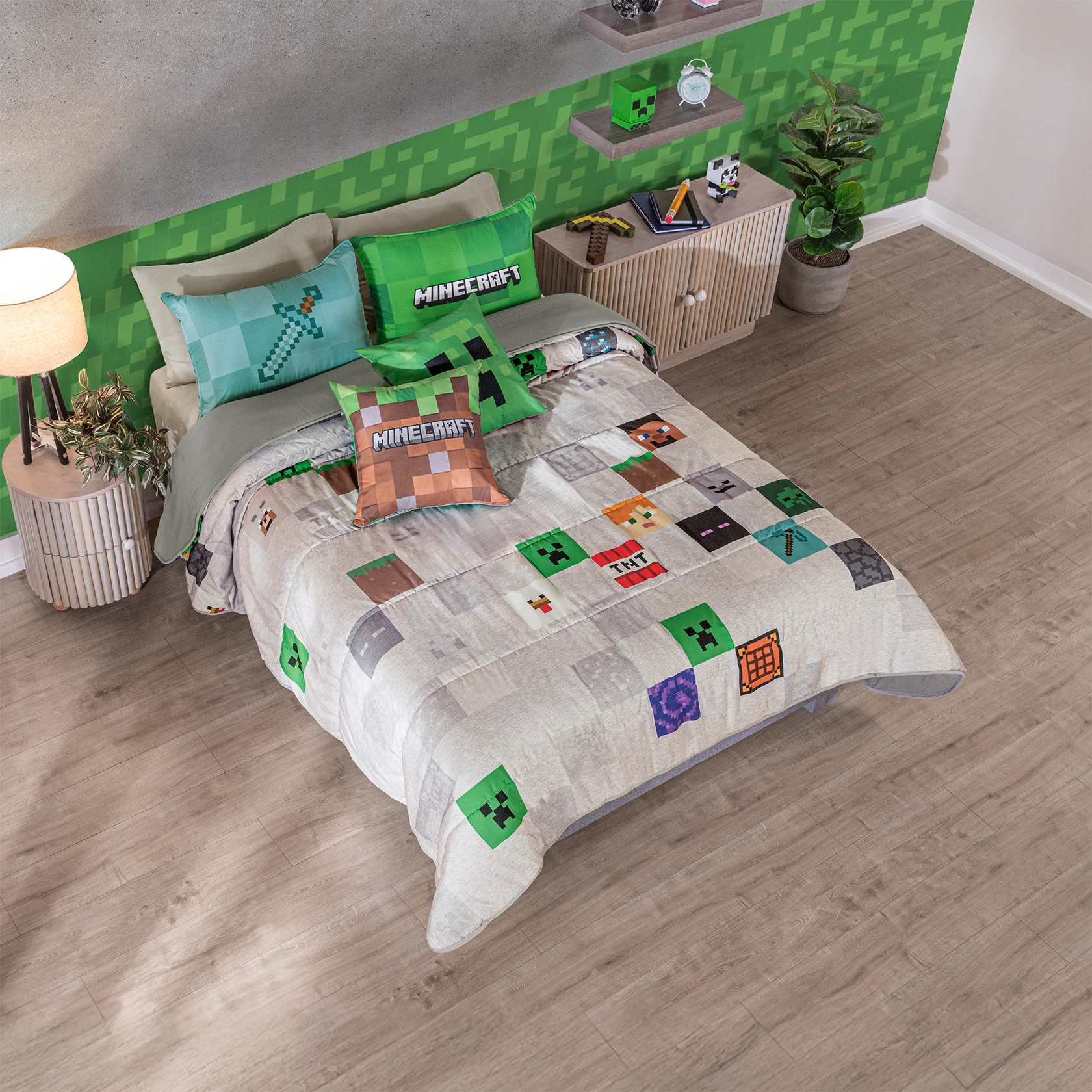 JUEGO DE EDREDÓN MINECRAFT