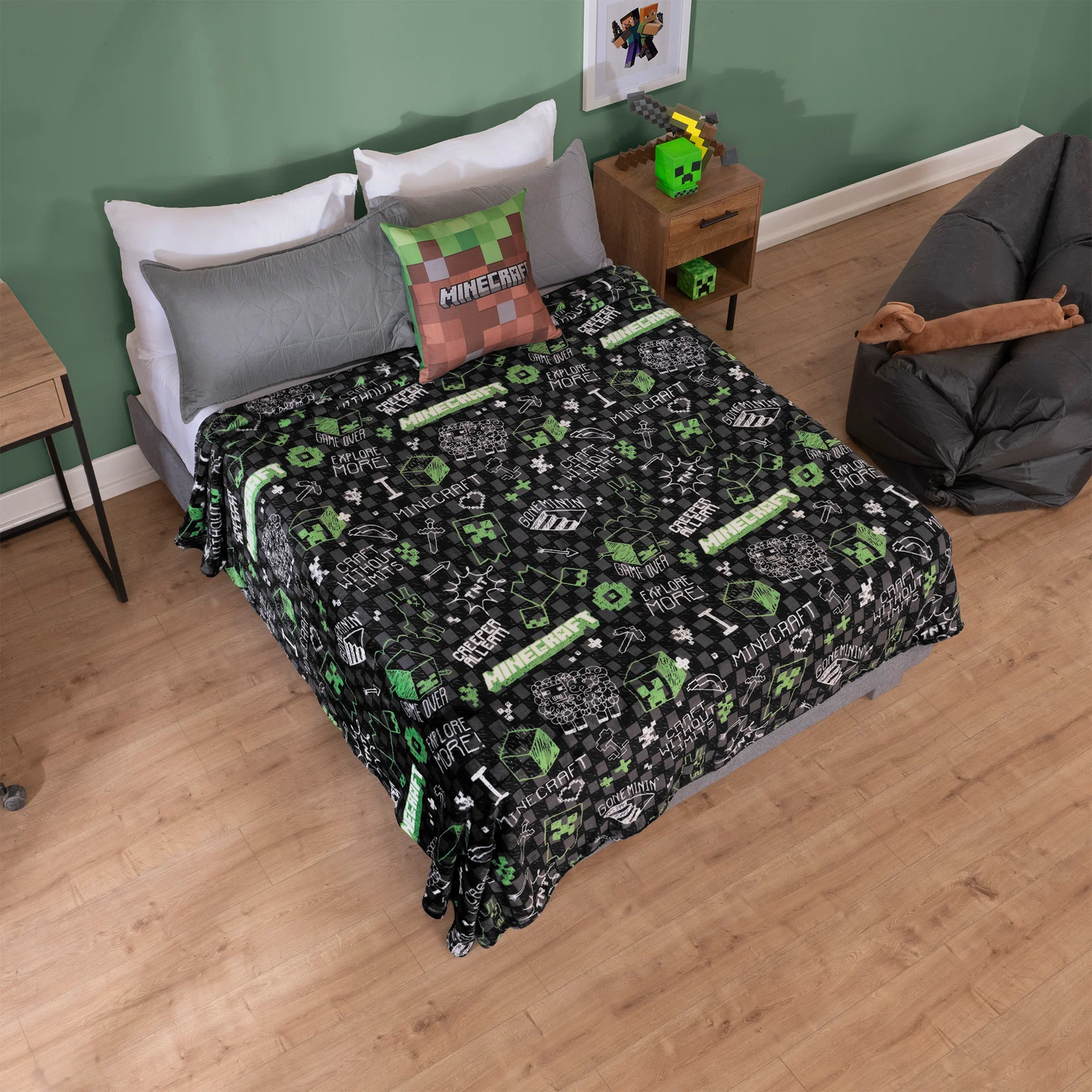 Cobertor Ligero Minecraft