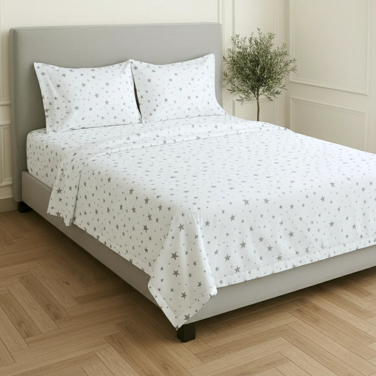 Juego de Sábanas Básica Algodón Percal 200 Estampado